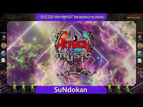 Hitech Night #147 #highlight #hitech #psytrance #twitch #sundokan (05.02.2025)