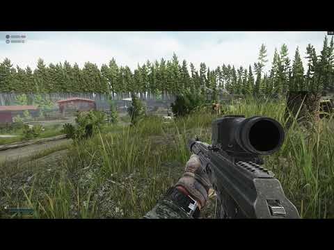 Escape From Tarkov - First time killing the Scav boss Shturman on Woods