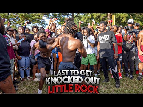 LAST TO GET KNOCKED OUT LITTLE ROCK ARKANSAS