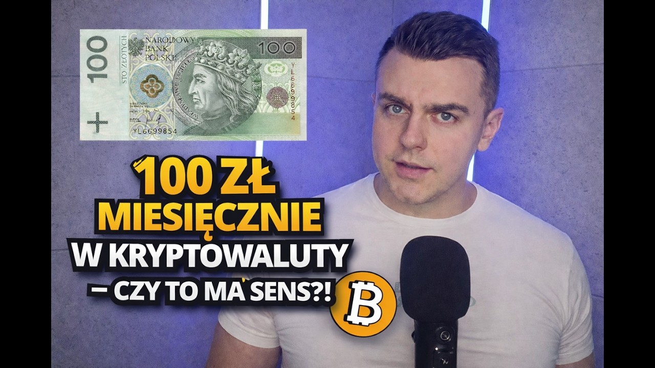 Czy 100 zł miesięcznie w kryptowaluty ma sens?