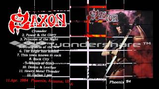 Saxon Rock City Live 1984