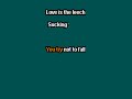 concrete blonde -  The Beast - clay wood karaoke