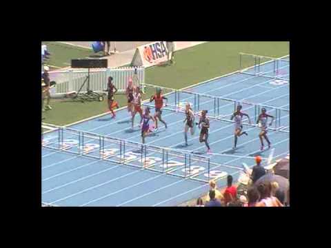 2012 IHSA Girls State Meet - 3A 100m Hurdle Final