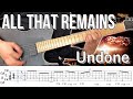 Undone  /  ALL THAT REMAINS (screen TAB)