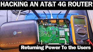 Hacking an AT&T 4G Router For Fun and User Freedom