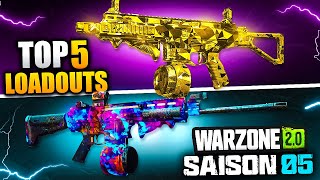 Le TOP 5 des CLASSES "META" sur la SAISON 5 de WARZONE 2 ! (vous devez essayer)