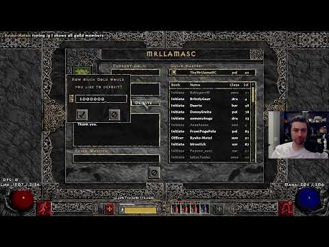 RANK 1 GUILD PROJECT DIABLO 2 !guides !VOD !squirt