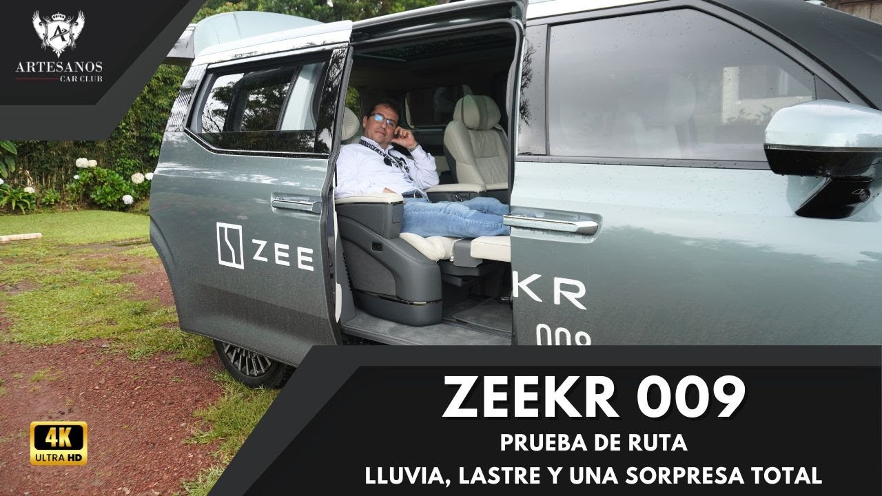 ZEEKR 009 2026 | Prueba de ruta, lluvia, lastre y una sorpresa total | Artesanos Car Club