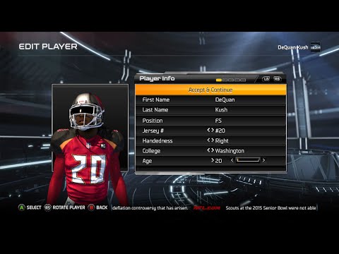 Madden 15 Player Connected Franchise Ep: 1 - A Legend In The Making