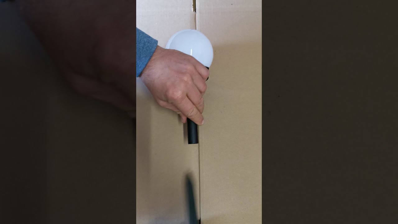 Kula solarna wyjmowanie szpikulca