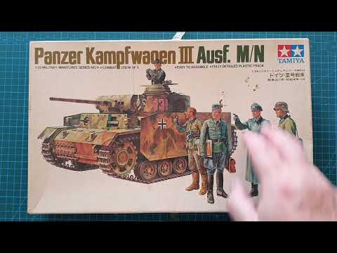 Tamiya 1/35 Panzer III ausf M/N (1971) - Kit Review