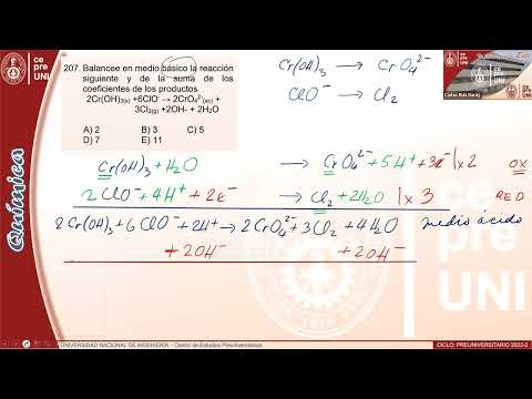 CEPRE UNI 2022-2 | QUÍMICA | ESTEQUIOMETRÍA IV | SEMANA 9 (parte 2)