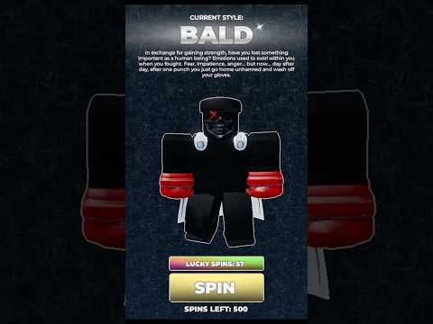 SHINY SAITAMA STYLE SHOWCASE UNTITLED BOXING GAME #roblox #untitledboxinggame  #onepunchman #anime