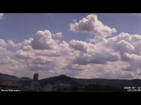 jena/germany weathercam time-lapse 2020-07-12