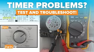 Dryer Timer Troubleshooting and Testing - Whirlpool Maytag Amana Kenmore Estate and More