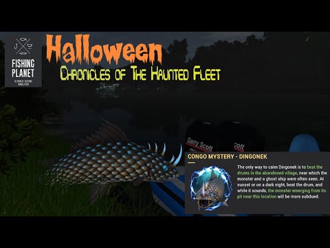 Fishing Planet Halloween 2024, Mission Congo Mystery - Dingonek Guide