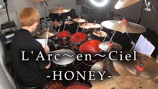 Download lagu L'Arc～en～Ciel - 'HONEY' 叩いてみた | Drum Cover mp3