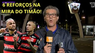 6 REFORÇOS NO TIMÃO! MEMPHIS E YURI SEGUEM FORA, FOCADOS NA COPA DO BRASIL
