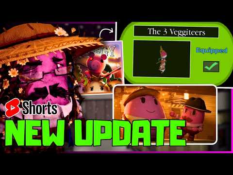 NEW PIGGY SKIN QUEST COMING TODAY.. + ALL NEW SKINS/SECRETS | Piggy Update LIVE 🔴 (Shorts Stream)