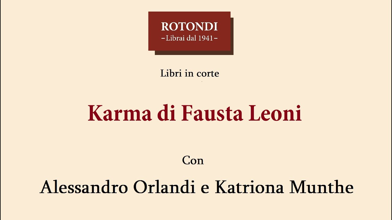Karma di Fausta Leoni