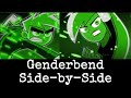 Danny Phantom Theme Genderbend Comparison