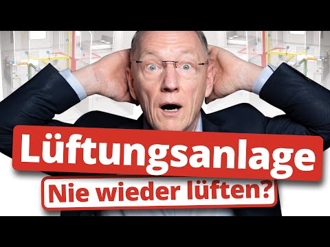 Lüftungsanlage im Fertighaus: MUSS DAS SEIN??