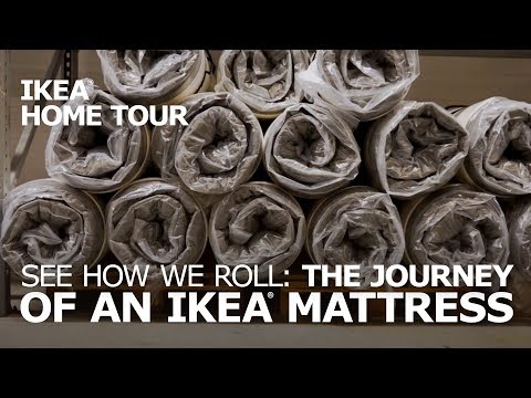 YouTube video about: Are ikea mattresses rolled up?