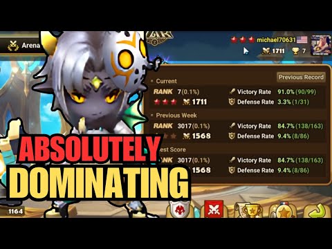 LUCIFER Just Feels BROKEN in Arena Offense! [michael70631 Arena]