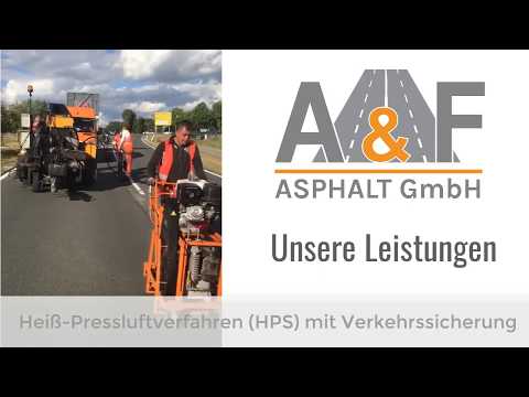 Ausschnitt aus dem Leistungsportfolio der Firma A&F Asphalt GmbH Straßenerhalt Straßeninstandhaltung