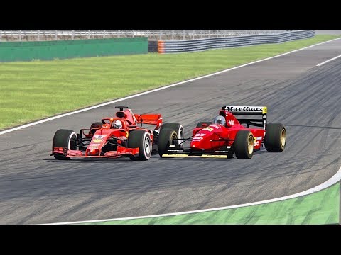 Ferrari F1 2018 vs Ferrari F1 1994 - Monza