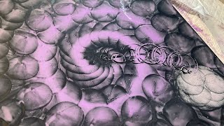 A Balloon Did That? !!!! Mesmerizing and Magical EASY Fluid Art