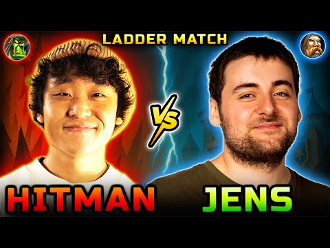 Rank 2 vs Rank 3! HITMAN vs Jens on W3Champions Ladder