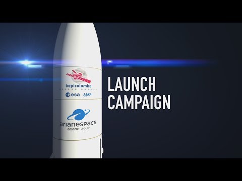 Arianespace Flight VA245 – BepiColombo -Launch Campaign