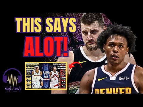 Peyton Watson is PROVING that the Nuggets players were being HELD BACK