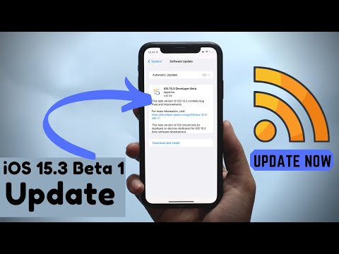 iOS 15.3 Beta 1 Update on iPhone XR !