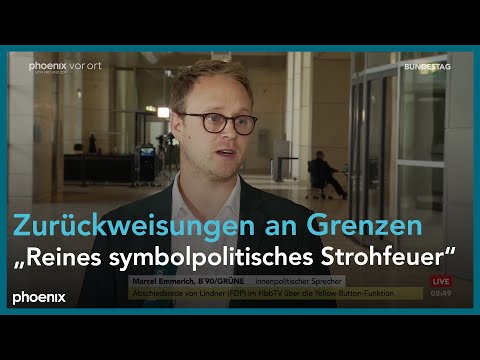 bundestagsgespräch mit Alexander Throm und Marcel Emmerich am 16.05.25