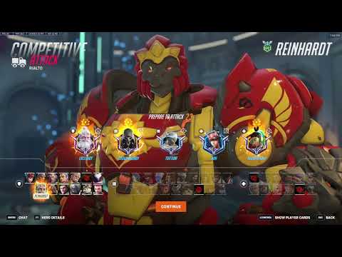LHCloudy BRICHT das Spiel mit diesem Reinhardt … OVERWATCH 2 STAFFEL 19 TOP 500