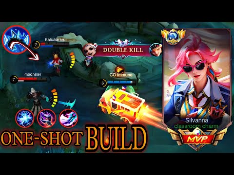 Silvanna: one-Shot build (must watch) | silvanna best build 2025 @KazukiOfficial