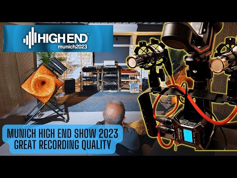 Munich High End Audio Show 2023 Report  - 32Bit Recording - Virtual Trip - Part 1 Atrium