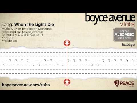 When The Lights Die - Boyce Avenue