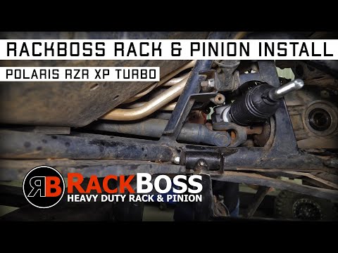 RackBoss Rack and Pinion Install on Polaris RZR XP Turbo | SuperATV