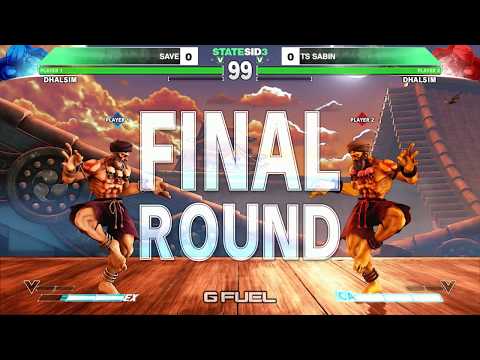 Save (Dhalsim) vs Sabin (Dhalsim) - Statesid3 Exhibition - Street Fighter V [1080p/60fps] HD