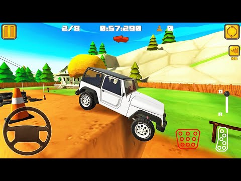Offroad 4x4 Jeep Stunt Driving - Truck Trials 4x4 Simulator - Android Gameplay