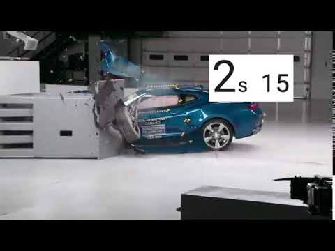 Estimate the Force Exerted on the 40 mph Crash Car