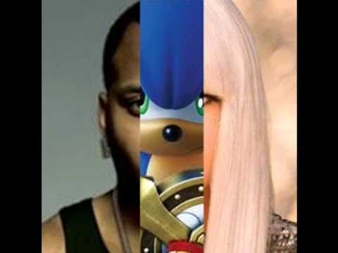 Flo Rida "Good Feeling" vs Lady Gaga "Just Dance" vs Sonic "Flying Battery Zone"