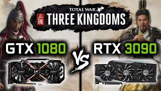 GTX 1080 vs RTX 3090 - Total War Three Kingdoms