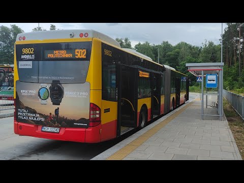 Linia 502 - Mercedes Conecto G #9802 ( Mobilis )