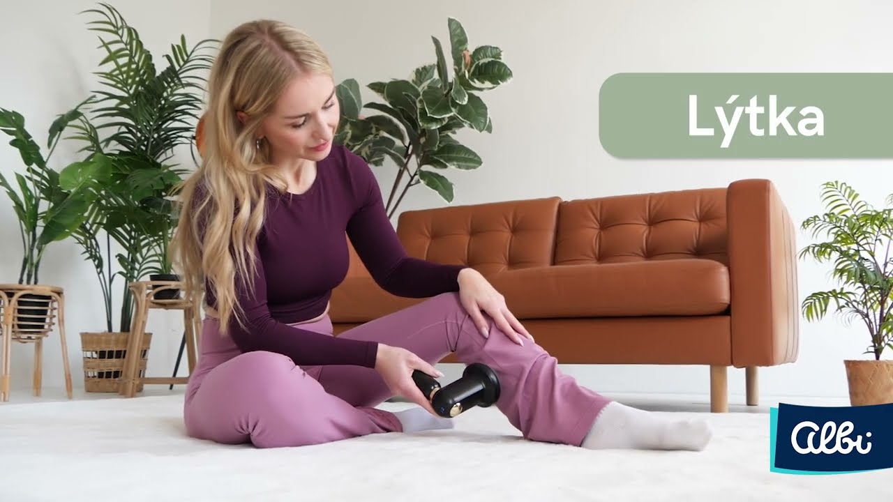 Luxusní masážní pistole LÁVA - videonávod