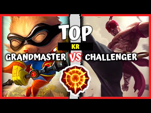 GM Teemo Top vs Challenger Lee Sin - KR Rank S11