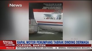 Download lagu Kapal Ferry Tabrak Dermaga 4 Pelabuhan Merak, Banten - iNews Sore 29/01 mp3